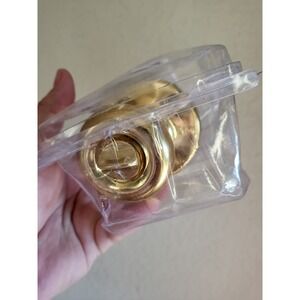 Kwikset Tylo Polished Brass Passage Hall/Closet Door Knob in Gold